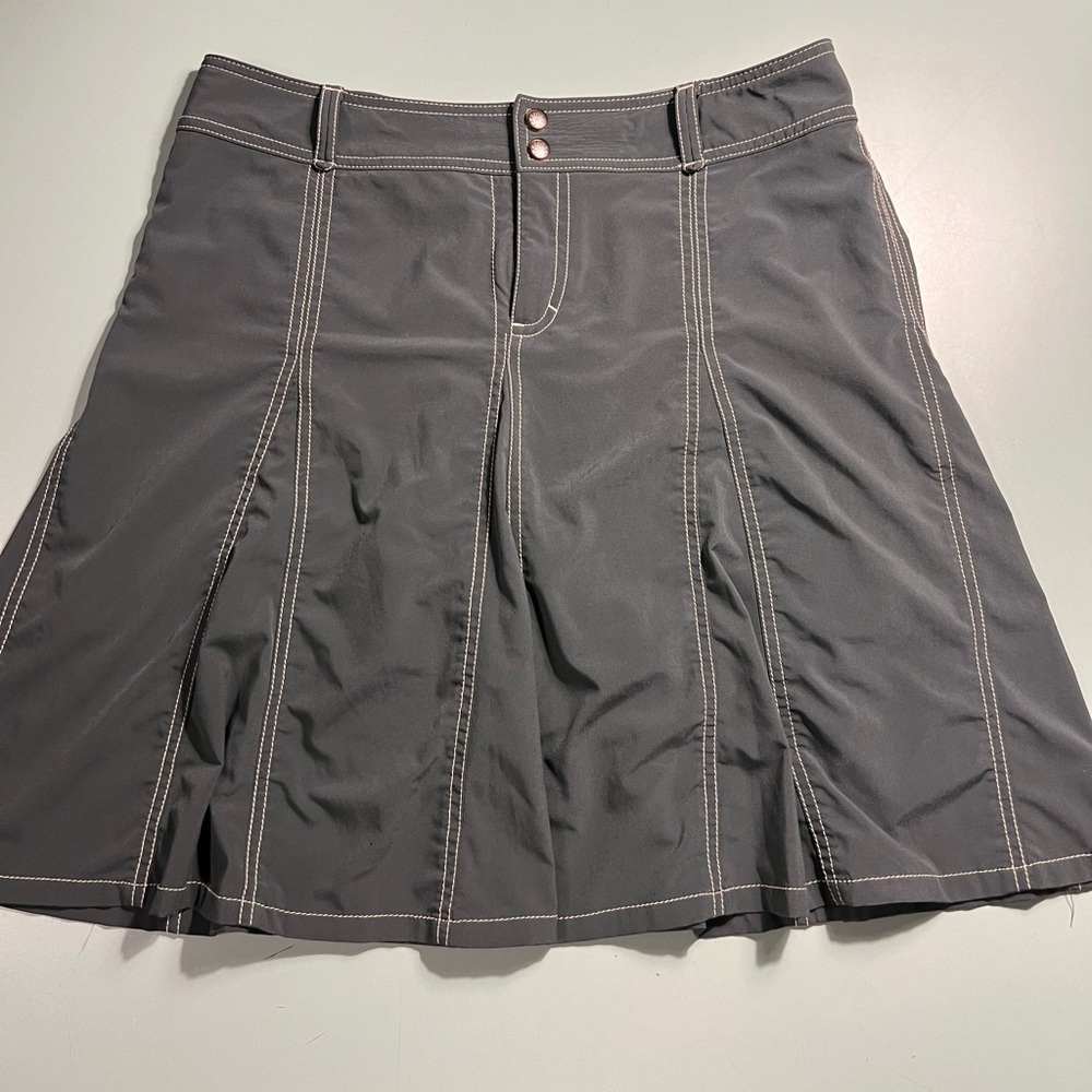 Athleta Gray Skirt Skort Size 12 Whatever